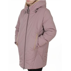 M-9085 PINK POWDER Куртка зимняя женская (верблюжья шерсть, 120 гр. холлофайбер)