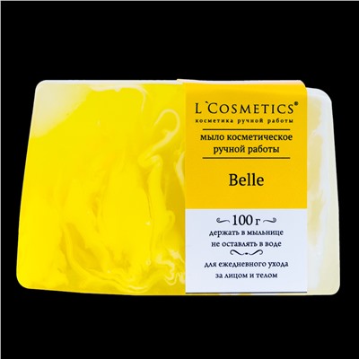 Мыло парфюмированное ручной работы Belle (по мотивам Lancome La vie Est Belle) 100 г