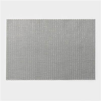 Салфетки сервировочные на стол Доляна Star, 4 шт., 45×30 см, серые