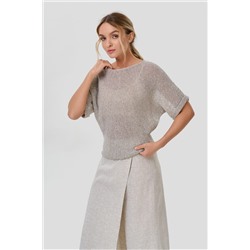 Джемпер — Д332 серый меланж