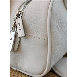 Женская кожаная сумка Richet 3265LN 972 Бежевый