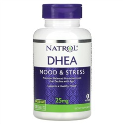Natrol, ДГЭА, 25 мг, 300 таблеток