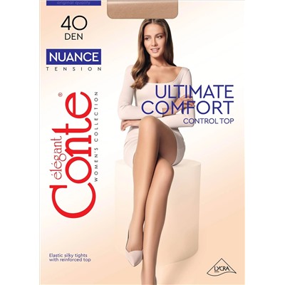 CONTE NUANCE 40 Колготки женские с шортиками