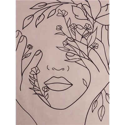 Полотенце «Этель. Счастье внутри нас» 40×73 см, саржа, 100% хлопок, 190 г/м²