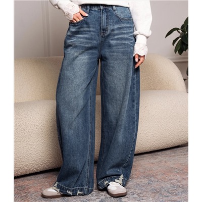 Джинсы #КТ8666 (1), синий