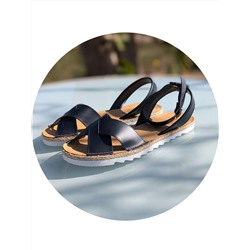 Босоножки от испанского производителья Ab.Zapatos Cruz-Yute marino АКЦИЯ