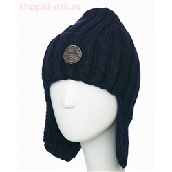12689/2 MBU Ушанка для мальчика флис (52-56)