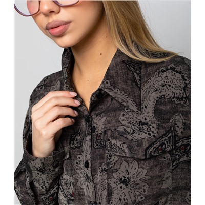 Блуза #КТ2580 (1), графит