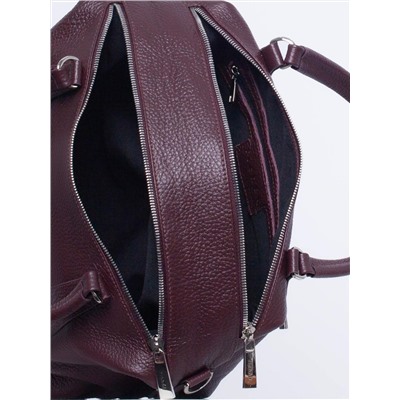 Женская кожаная сумка Richet 2728LN 339 Бордовый
