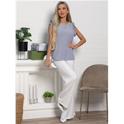 Блуза Карлотта (серая) Б15403-50М