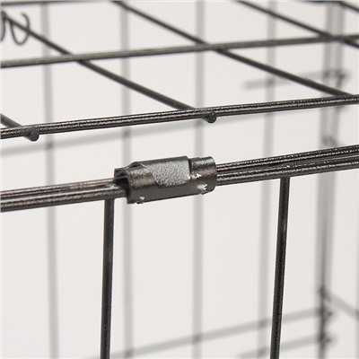 УЦЕНКА Клетка для собак 51×35×41 см, микс цветов