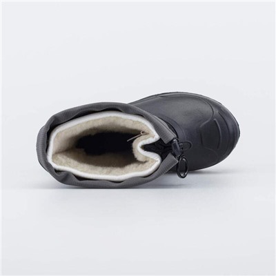 Сноубутсы Котофей 664154-44 сер/черн ( 2,5)