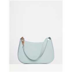 Женская кожаная сумка Richet 3205LG 897 Голубой