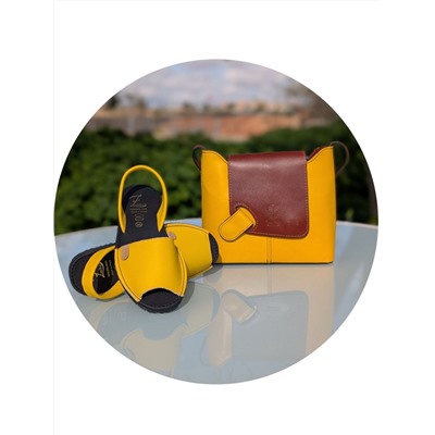 КОМБО AB.ZAPATOS · 320-8 PC · AMARILLO + Vera Рelle colores АКЦИЯ