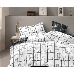 Постельное белье Зима-Лето из поплина с окантовкой ЗЛПО30-1484