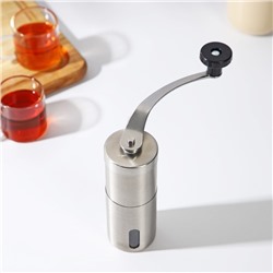 Кофемолка механическая Magistro Rodeo, 6×6×16.5 см керамический механизм