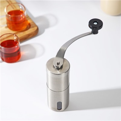 Кофемолка механическая Magistro Rodeo, 6×6×16.5 см керамический механизм