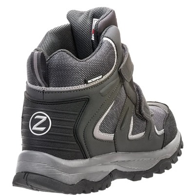 Ботинки зима Зебра 18855-10 сер ( 1,5)