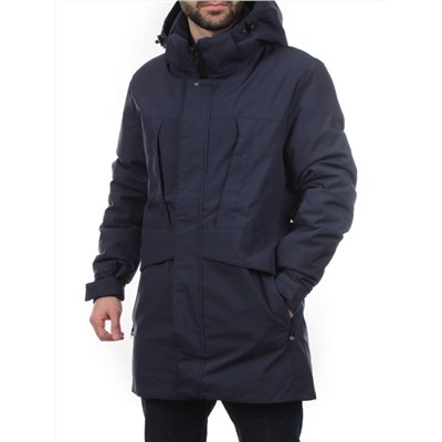 2182 DK. BLUE Куртка мужская зимняя облегченная (130 гр. холлофайбер)