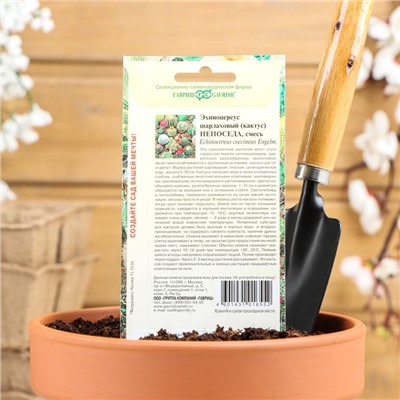 Семена комнатных цветов Эхиноцереус шарлаховый (Кактус) «Непоседа», 0.05 г, «Гавриш»