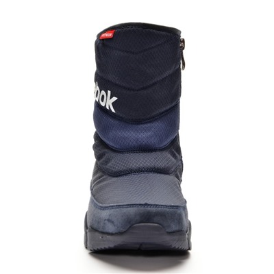 Sport + RBK DB5050-3K Полусапожки син текстиль+замша, подклад иск мех