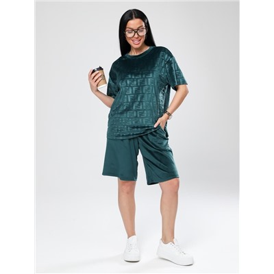 Чиэра-Жаккард - костюм изумруд