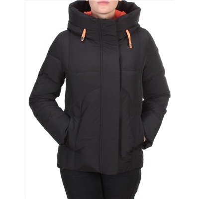 2101 BLACK Куртка зимняя женская MONGEDI (200 гр. холлофайбера)