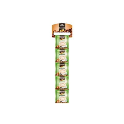 «Bridge Coffee», напиток кофейный 3 в 1 с ароматом лесного ореха, 20 г (упаковка 16 шт)