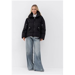 Пуховик женский черный