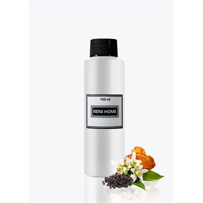 RENI HOME 34 Black pepper & Amber, Neroli /Черный перец и амбра,нероли Сменный блок (рефил), 100 мл