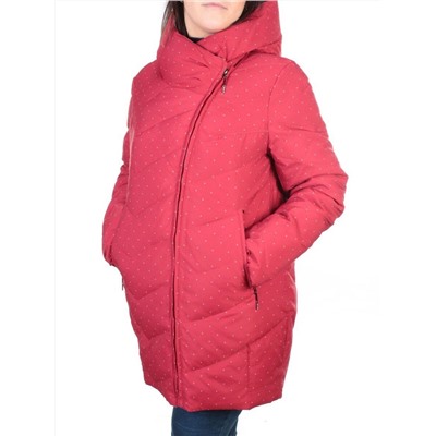 M2001 RED Пальто зимнее женское (холлофайбер) MARIA