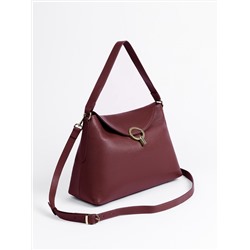 Женская кожаная сумка Richet 3282LG 839 Бордовый