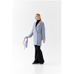 Пальто женское демисезонное 25990 (grey blue)