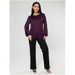 Мирея - блуза баклажан