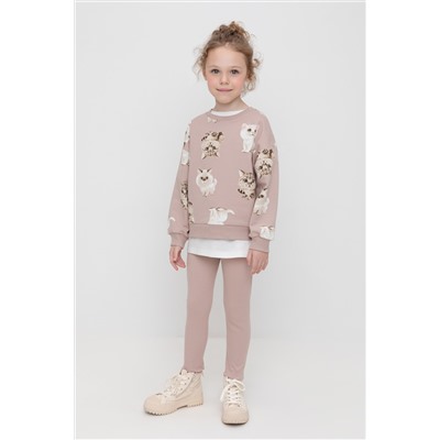 Бриджи кофейный к511 Crockid