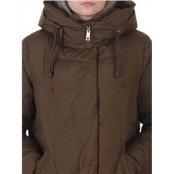 8806 DARK SWAMP Пальто зимнее женское (150 гр. холлофайбер)