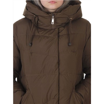 8806 DARK SWAMP Пальто зимнее женское (150 гр. холлофайбер)