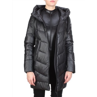 GWD202821 BLACK Пальто зимнее облегченное ICEBEAR (150 гр. холлофайбер)