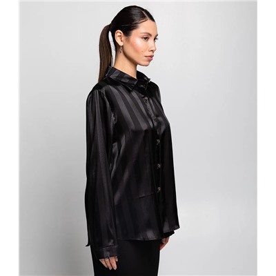 Рубашка #КТ8022 (1), чёрный