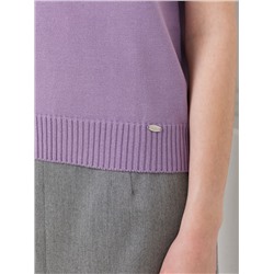 Блуза вязаная без рукавов