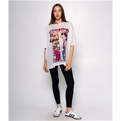 Футболка #КТ109, белый