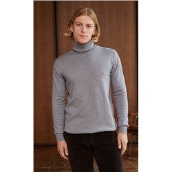 Водолазка P921-15608 grey melange