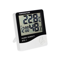 Термометр LTR-14, электронный, датчик температуры, датчик влажности, белый