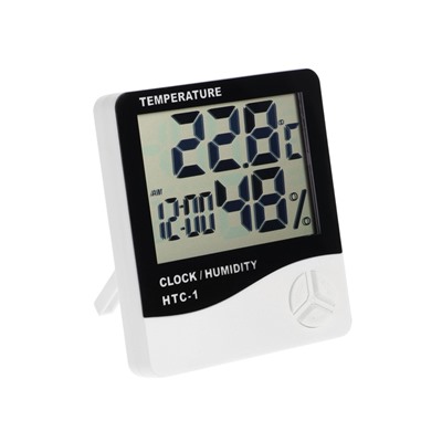 Термометр LTR-14, электронный, датчик температуры, датчик влажности, белый