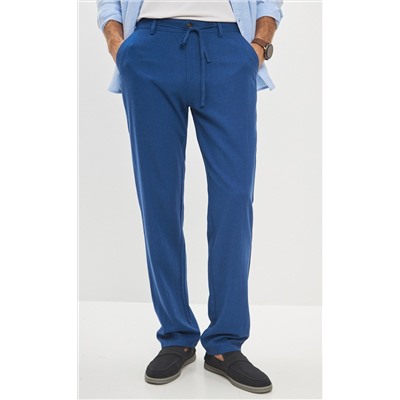 Брюки лен F111-0855 jeans