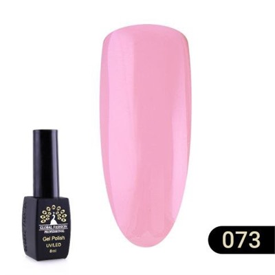 Гель лак Global Fashion BLACK ELITE 073, 8 мл
