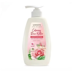 Увлажняющий лосьон для тела с экстрактом розовой воды Watsons Calming Rose Water 550 мл