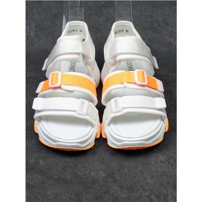 08-PED76-5 WHITE Босоножки (текстиль, стелька текстиль)