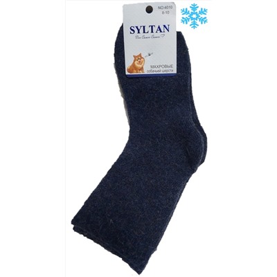 Носки Syltan 4010 син шерсть М