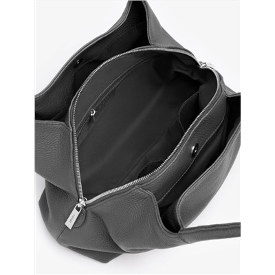 Женская кожаная сумка Richet 2395LN 303 Серый